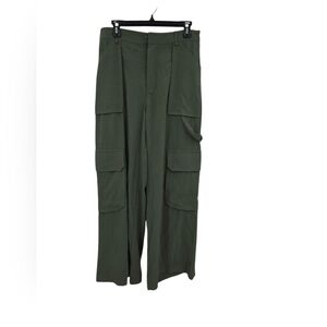New Aaron & Amber High Waist Cargo Pants Large